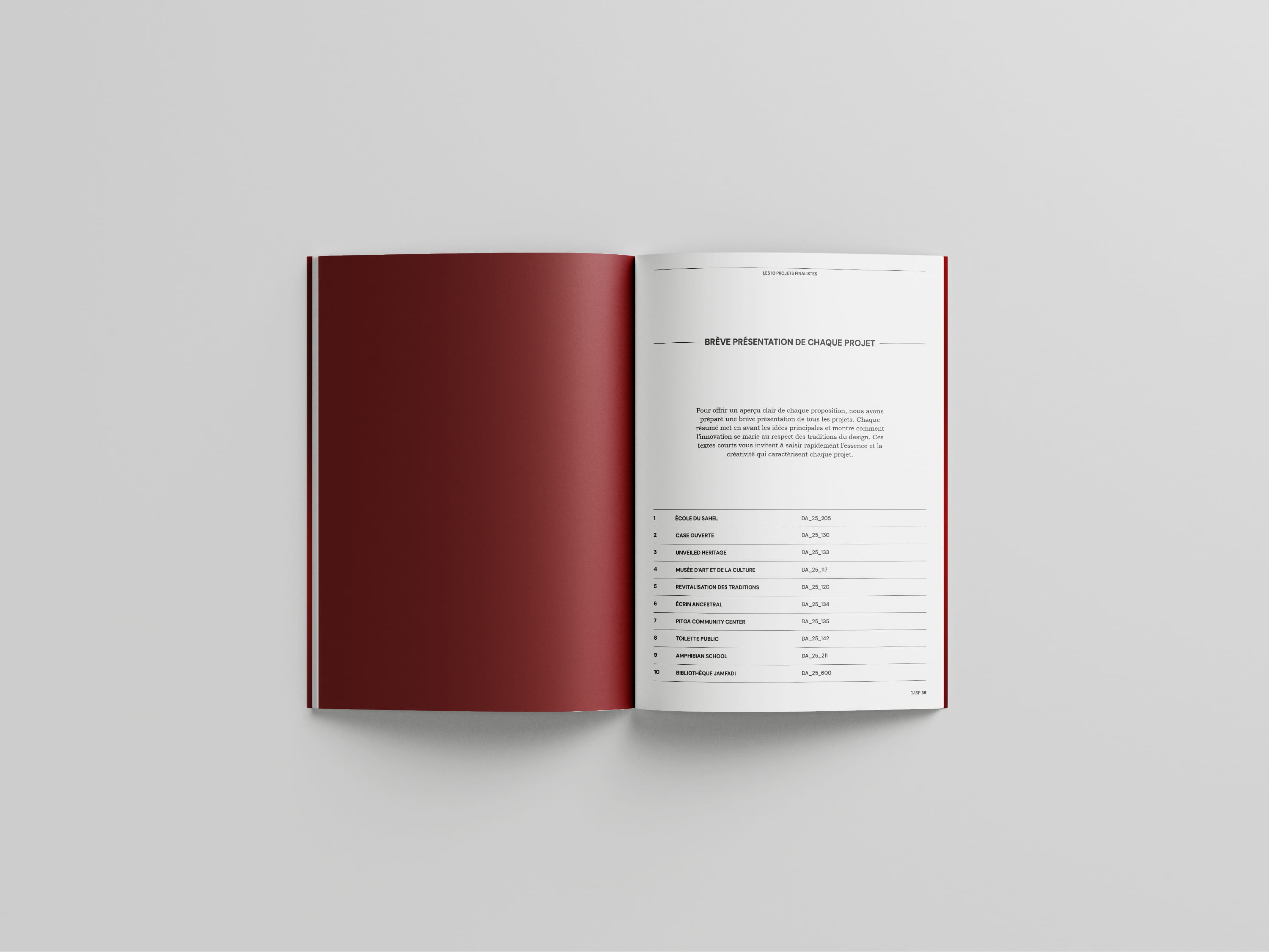 Project DASP 2025 Catalogue