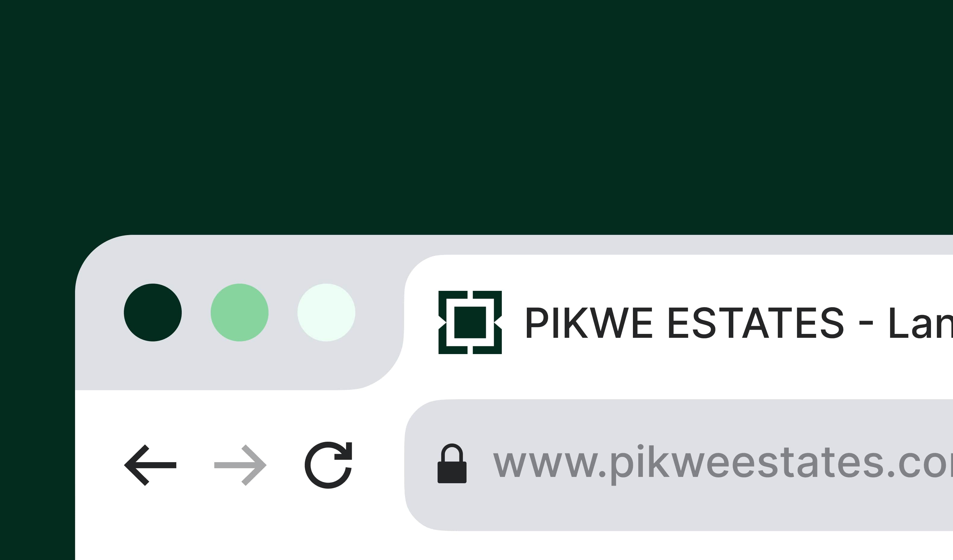 Website PIKWE ESTATES
